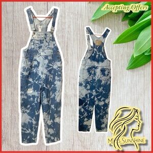 MoDa Intel - Sz 5 - 100% cotton vintage denim overall - adjustable straps